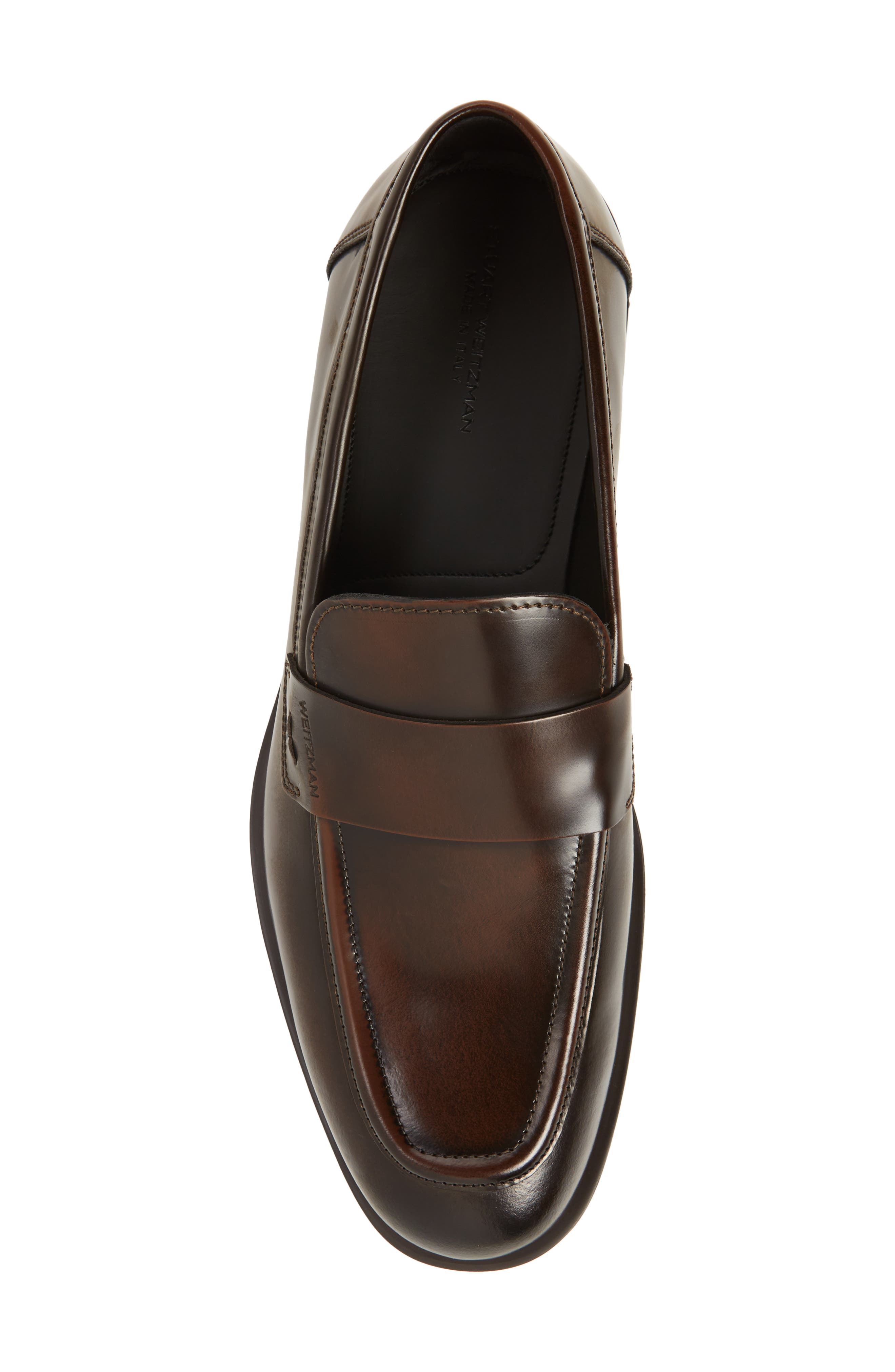 Stuart Weitzman Club Classic Loafer, Alternate, color, Cognac
