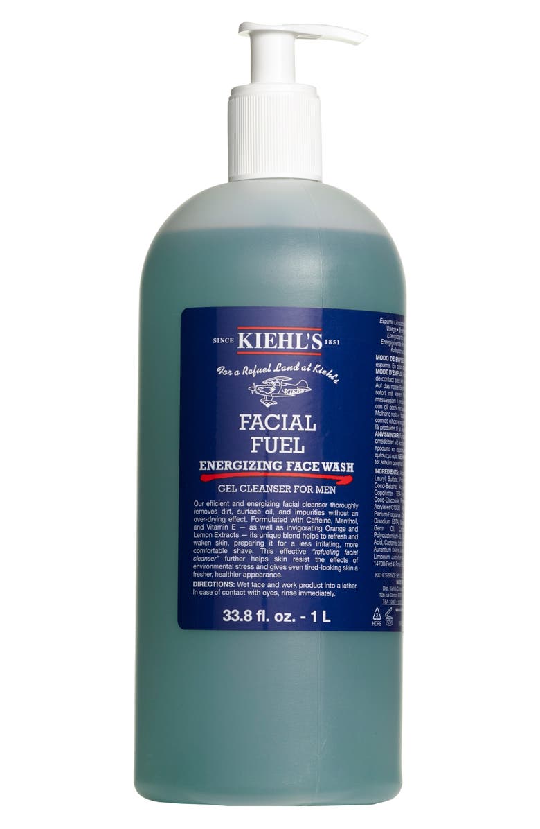 Kiehl's Since 1851 Jumbo Facial Fuel Energizing Face Wash $66 Value, Alternate, color, 