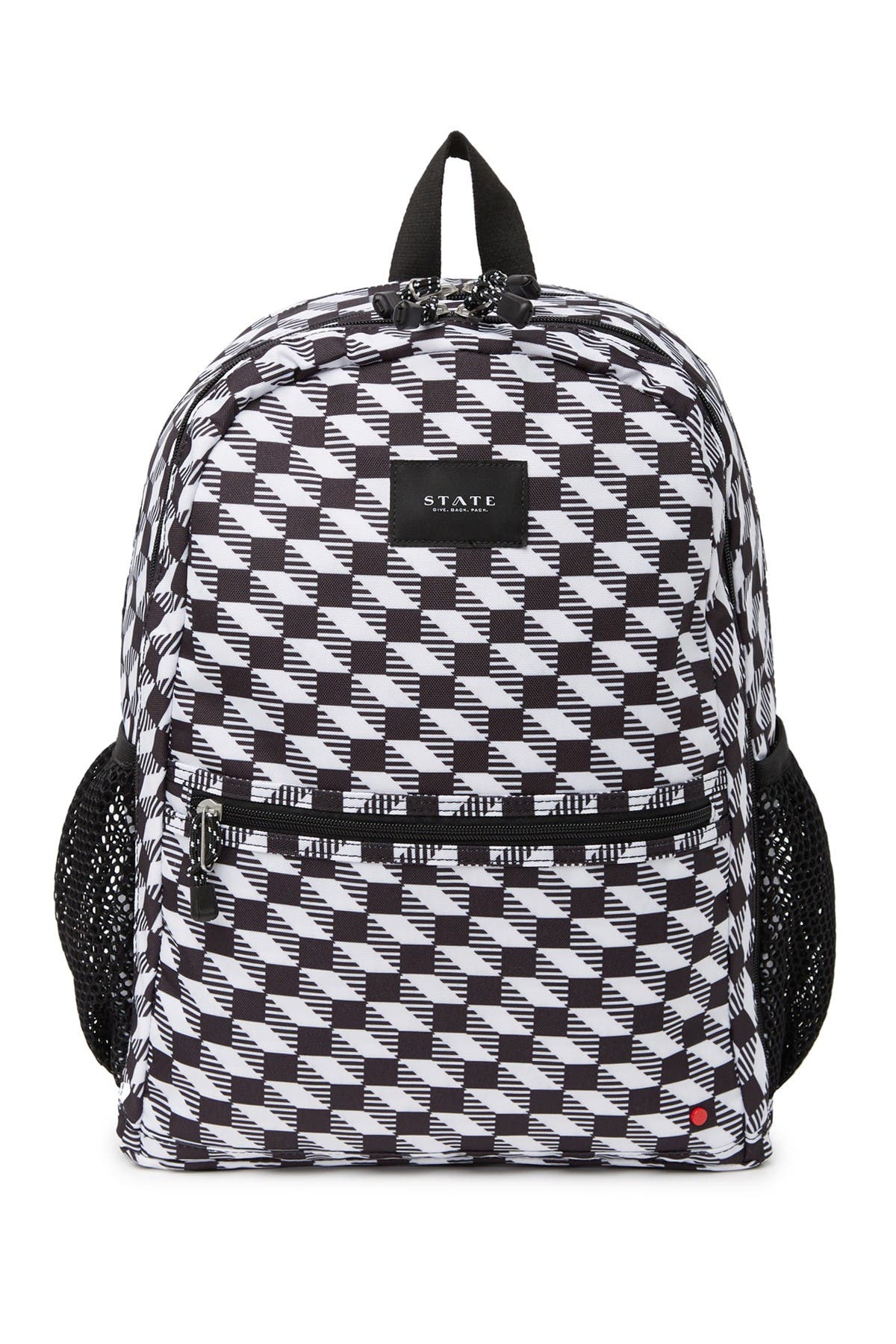 STATE Bags Bedford Geo Print Twill Backpack, Main, color, 