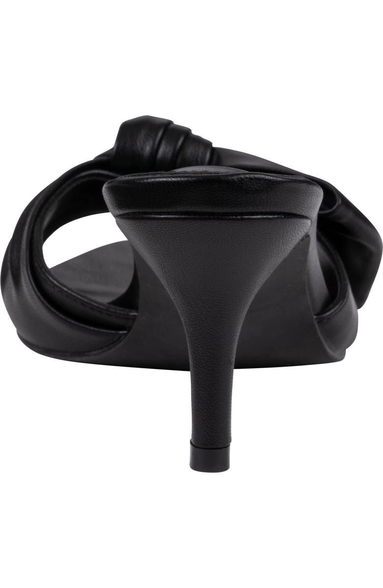 GOOD CHOICE NEW YORK Carmen Bow Slide Sandal, Alternate, color, Black