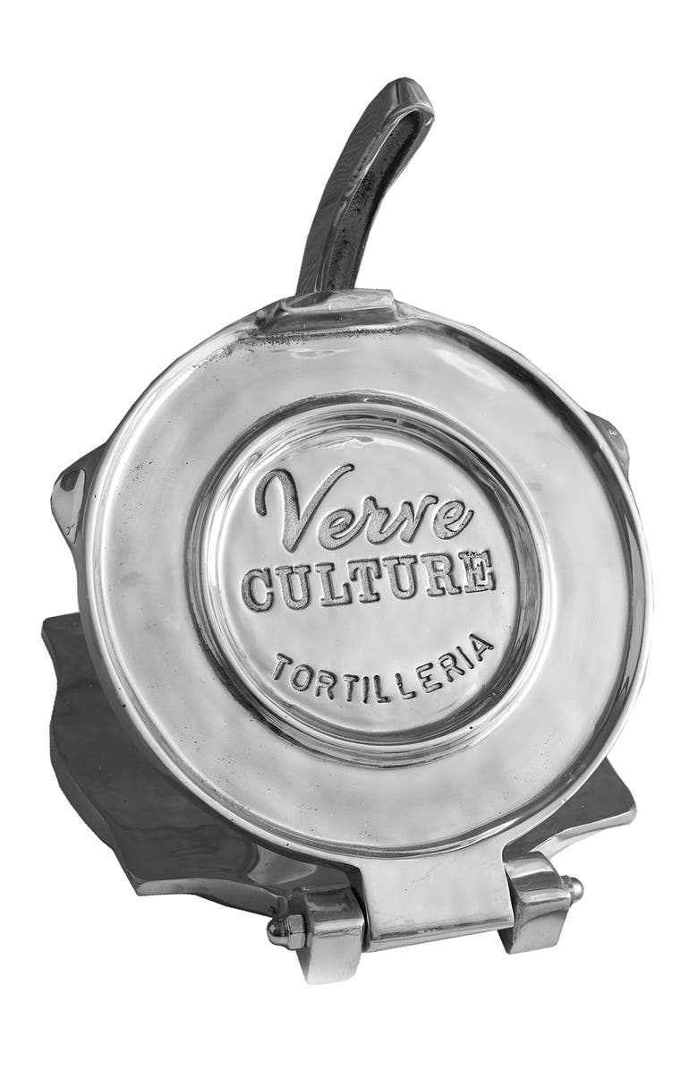 Verve Culture XL Tortilla Press - Polished Aluminum, Main, color, Silver