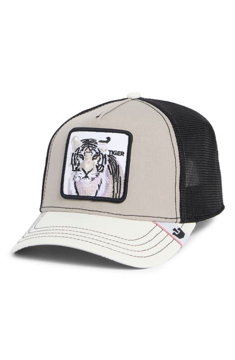 Tiger Patch Trucker Cap