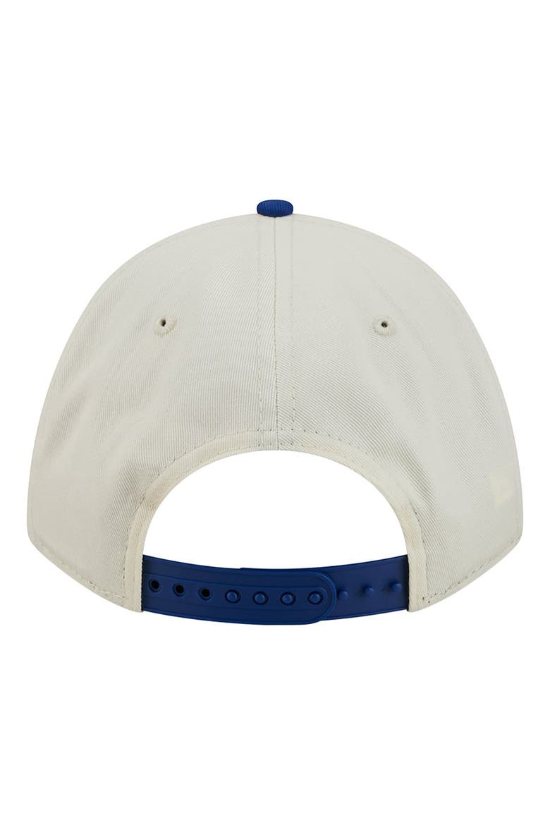 Women's New Era Cream/Royal Chicago Cubs Primary 9FORTY M-Crown Adjustable Hat, Alternate, color, Cream