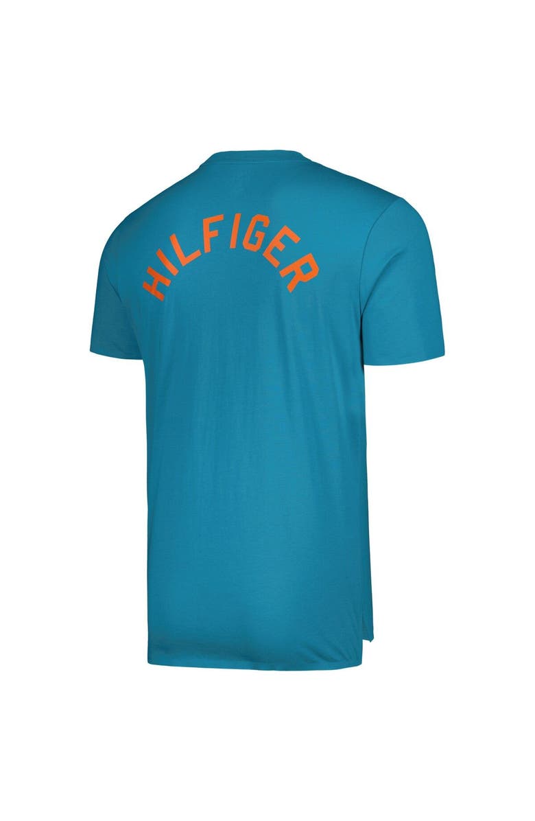 Tommy Hilfiger Men's Tommy Hilfiger Aqua Miami Dolphins Liam T-Shirt, Alternate, color, Aqua