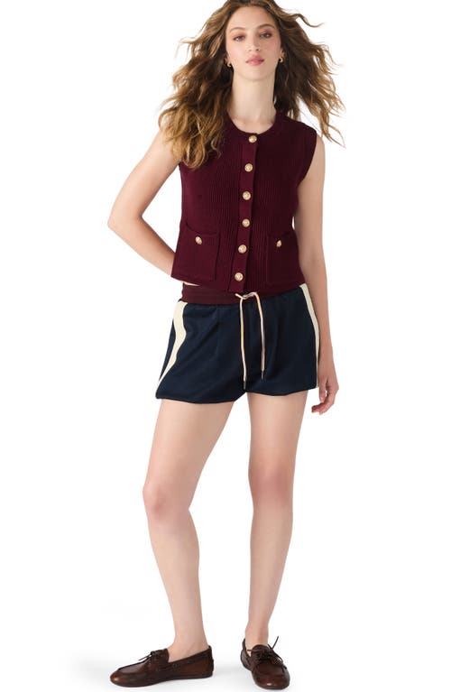 Steve Madden Aliya Sweater Vest In Brown