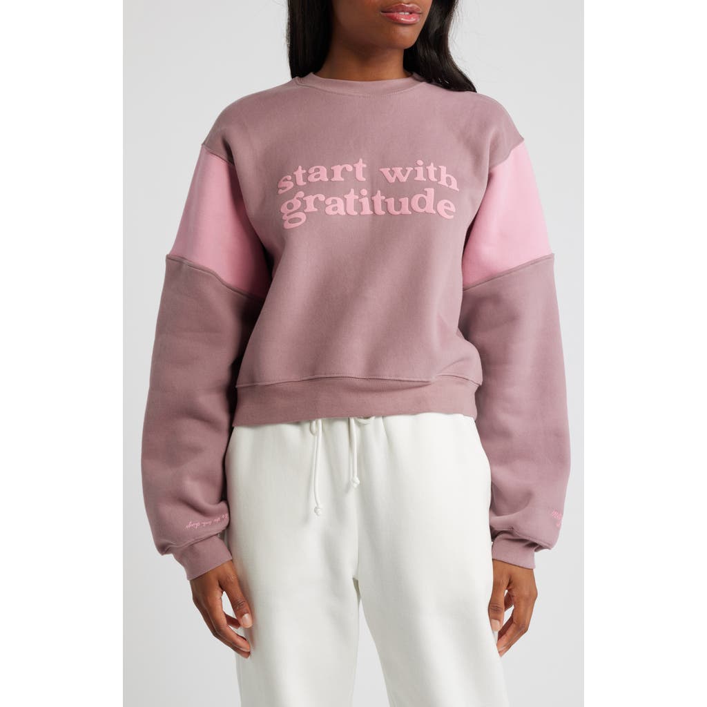 THE MAYFAIR GROUP THE MAYFAIR GROUP START WITH GRATITUDE SWEATSHIRT