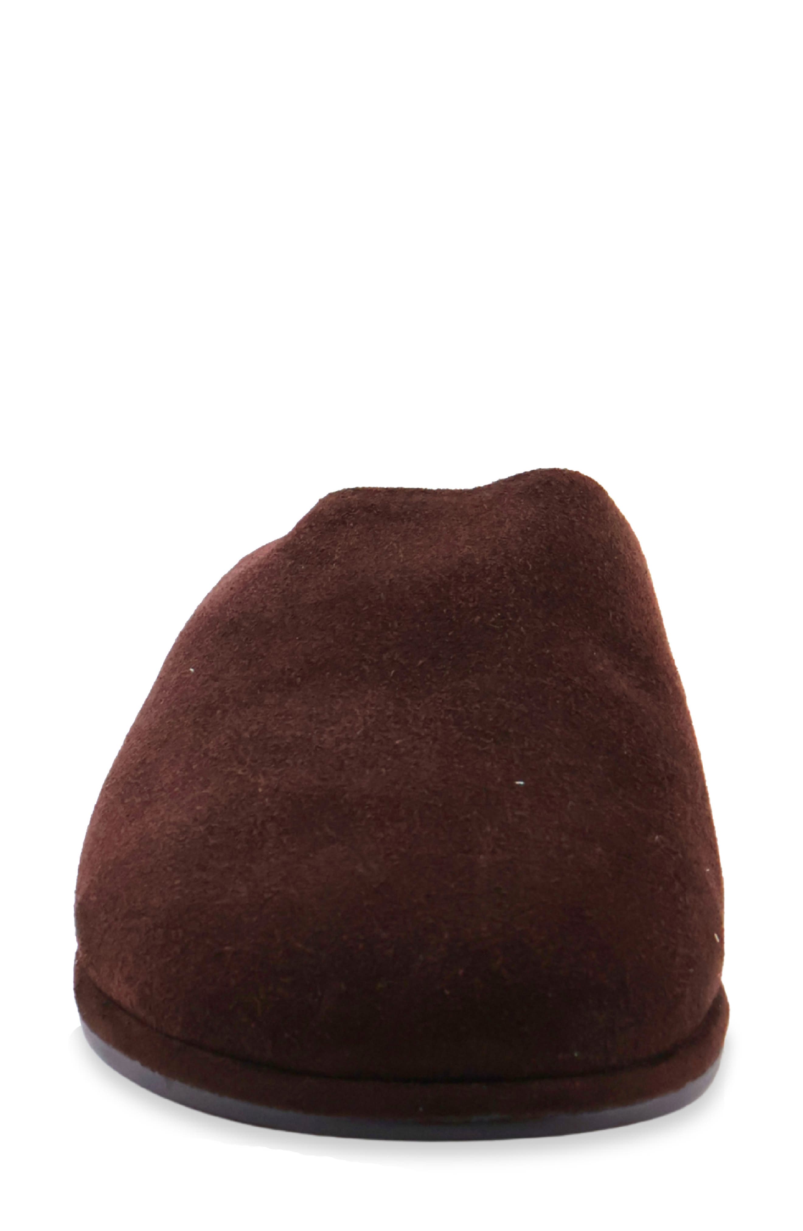 Anouk Faux Leather Mule, Alternate, color, BROWN SUEDE