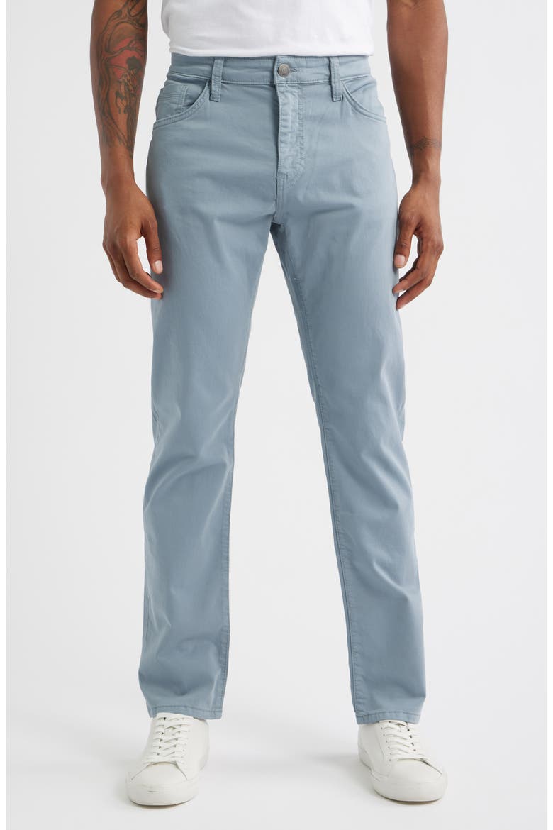Jake Slim Fit Twill Pants, Main, color, DRIZZLE TWILL