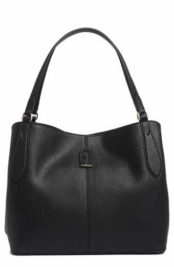 Furla Dafne Medium Leather Hobo Bag