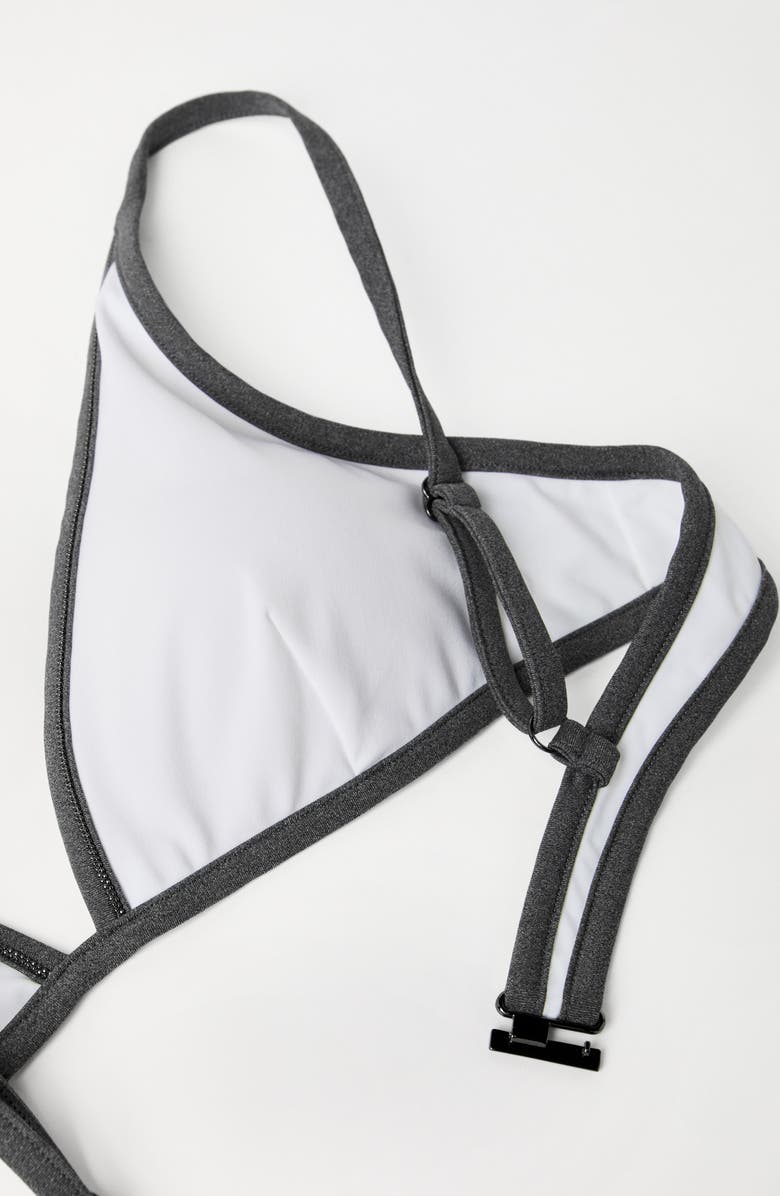 Brunello Cucinelli Bikini top with monili, Alternate, color, 