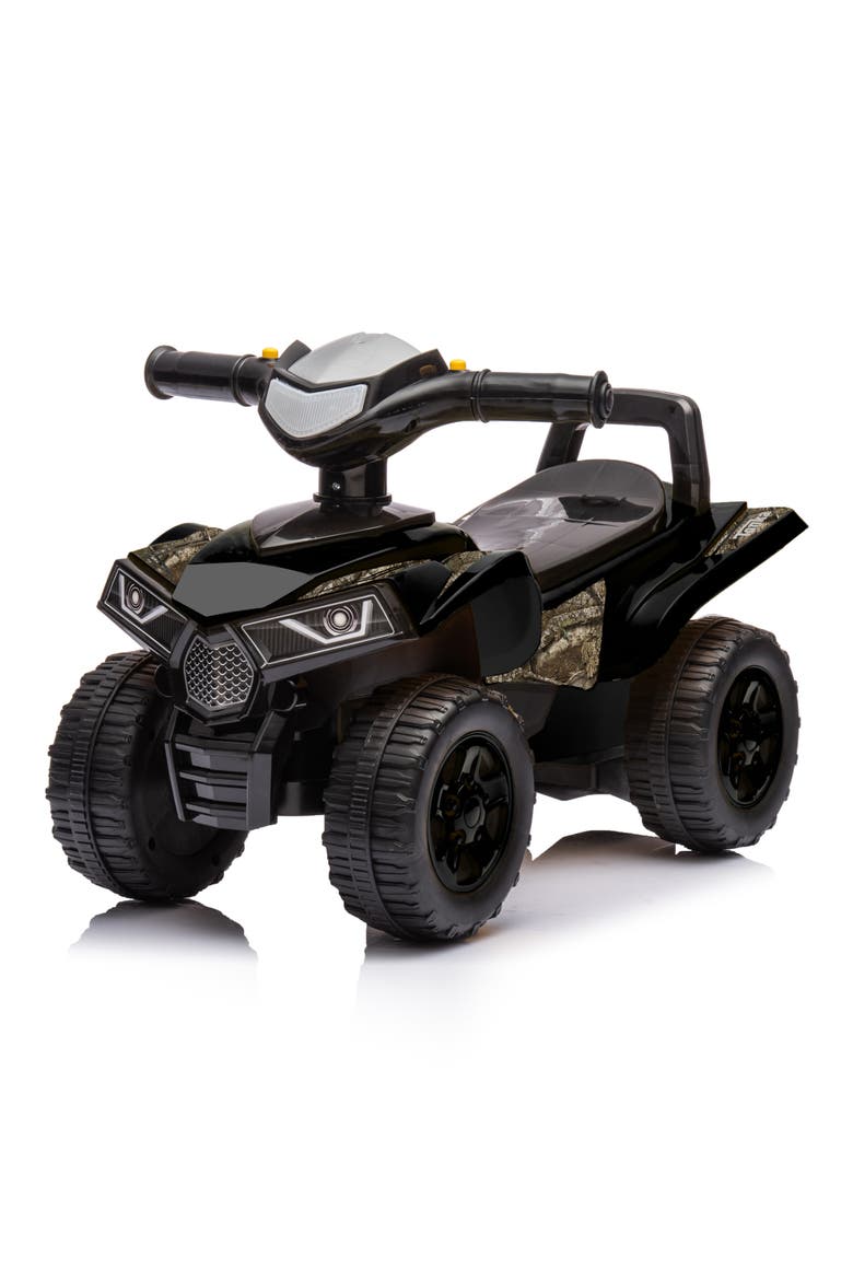 Realtree Quad Push Car, Main, color, BLACK