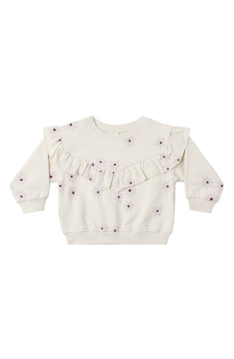 Kids' Ruffle Fleece Sweatshirt