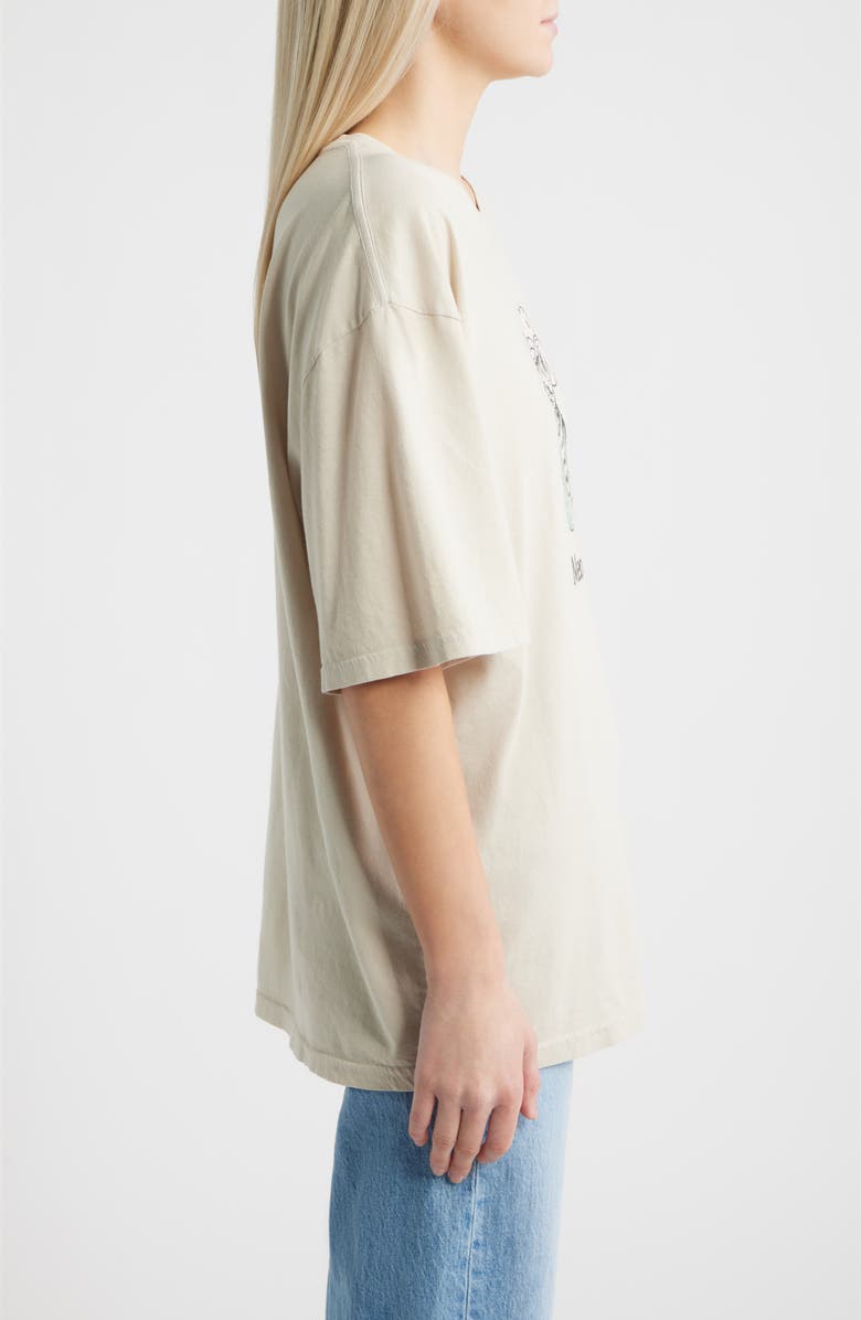 Junk Food Meowdy Partner Graphic T-shirt, Alternate, color, Birch