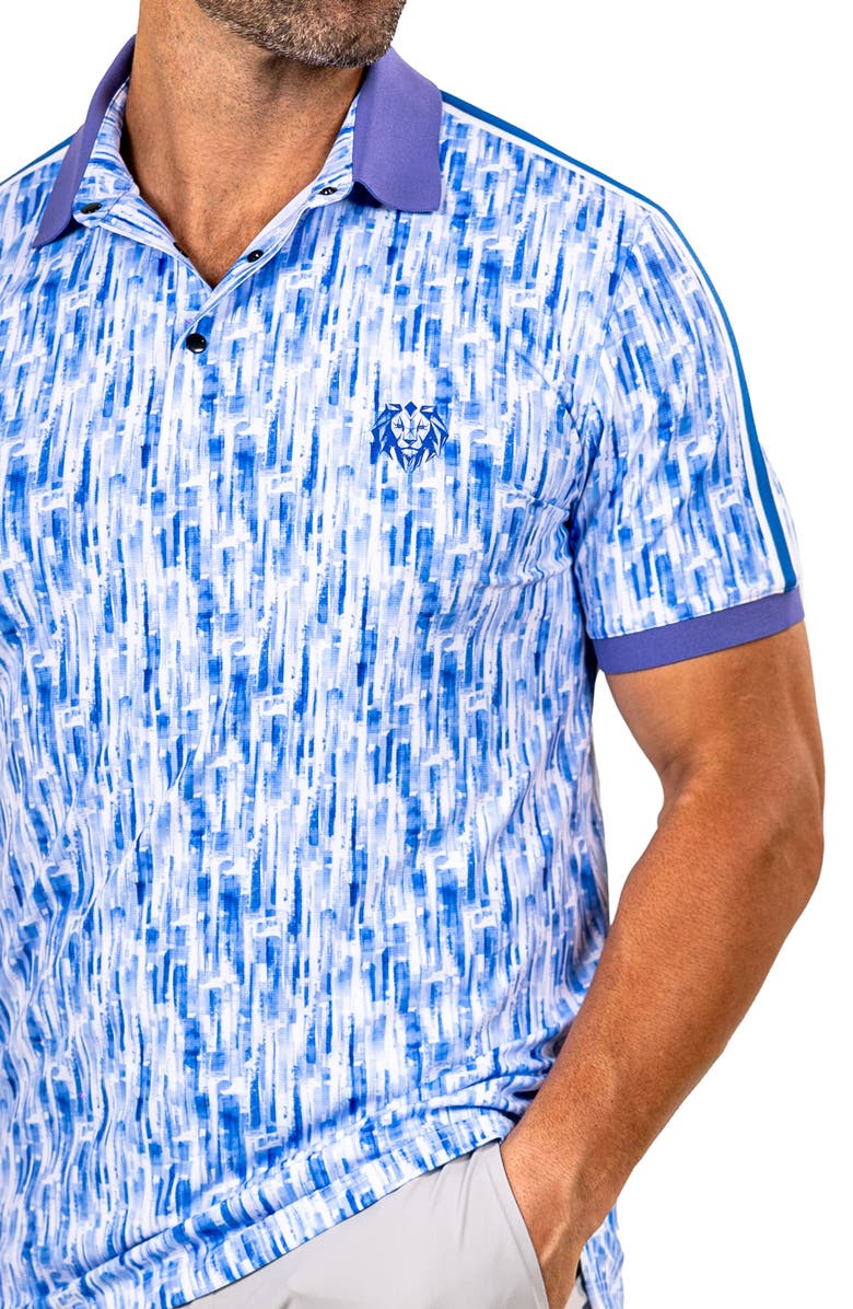 Maceoo Martyr0007 Print Golf Polo, Alternate, color, 