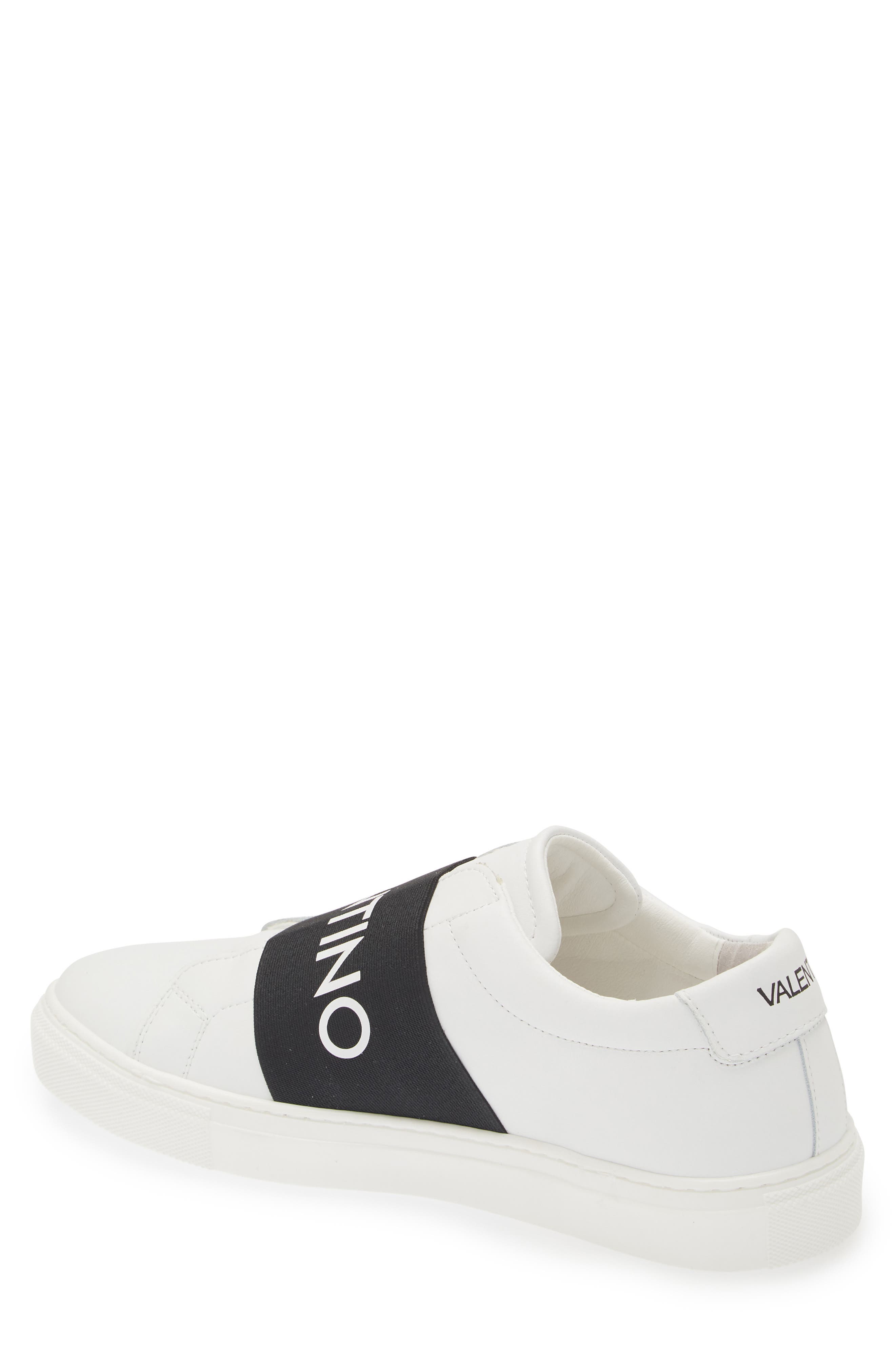 VALENTINO BY MARIO VALENTINO Zeus Slip-On Sneaker, Alternate, color, White Black