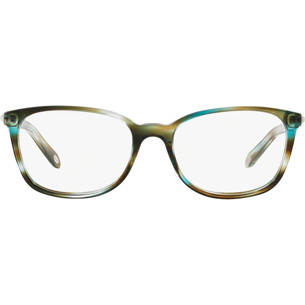 Tiffany & Co. 51mm Rectangular Optical Glasses in Turquoise  product