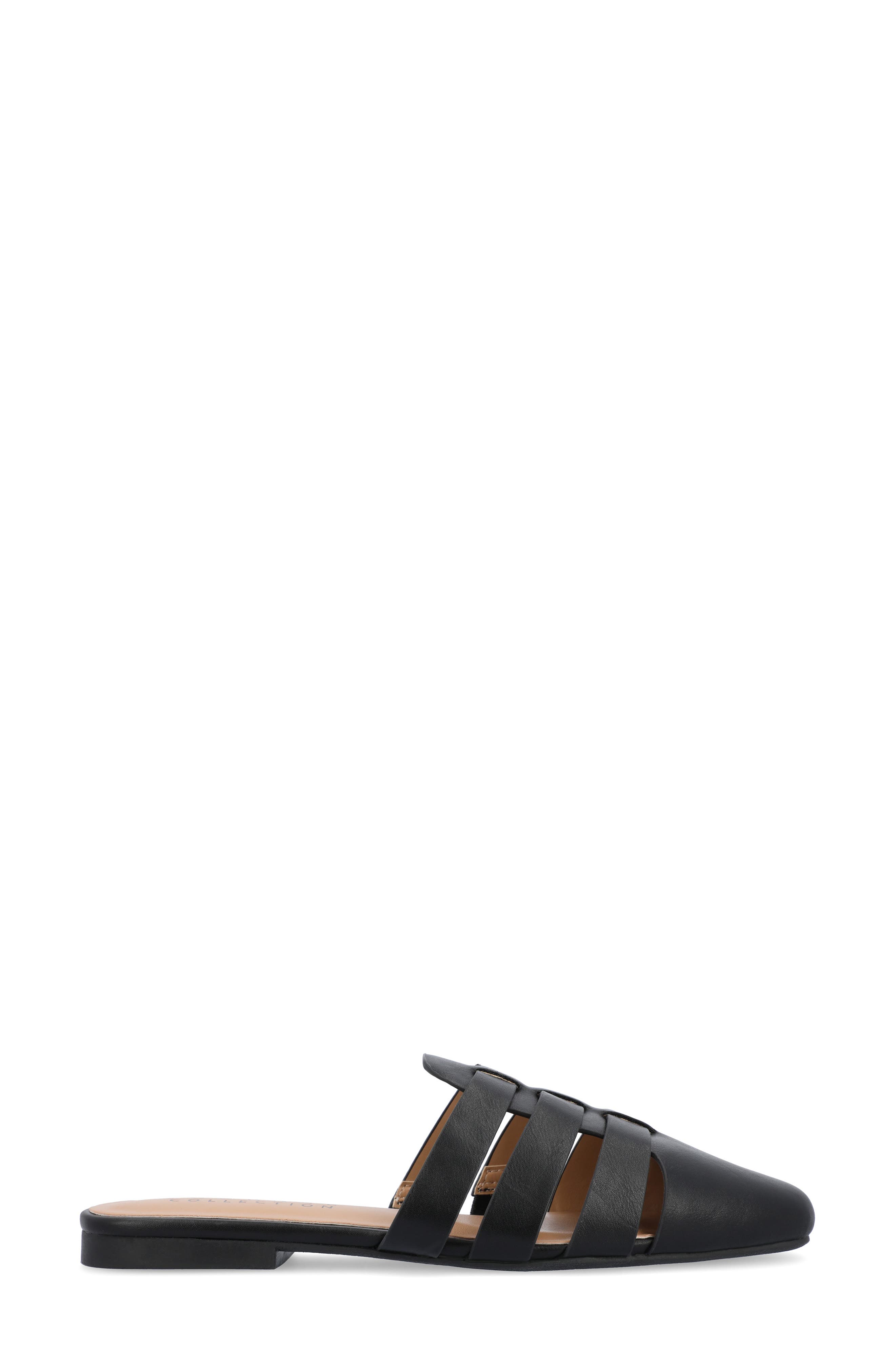 Journee Collection Jazybell Tru Comfort Flat Mule, Alternate, color, 