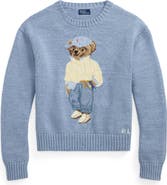 Polo Ralph Lauren Polo Bear Intarsia Crewneck Sweater