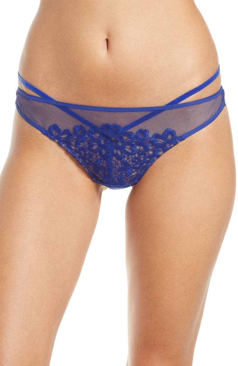 Dita Von Teese Dahlia G-String Thong, Main, color, 