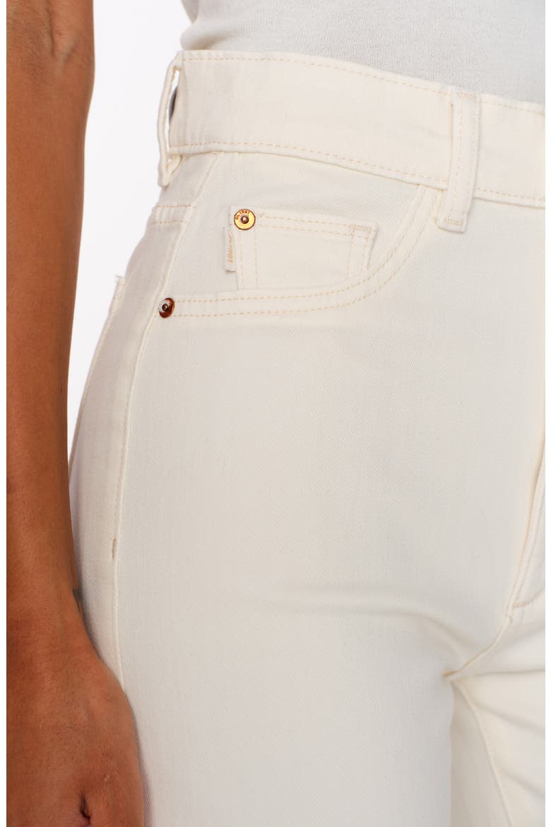 Hepburn High Rise Wide Leg Jeans, Alternate, color, EGGSHELL