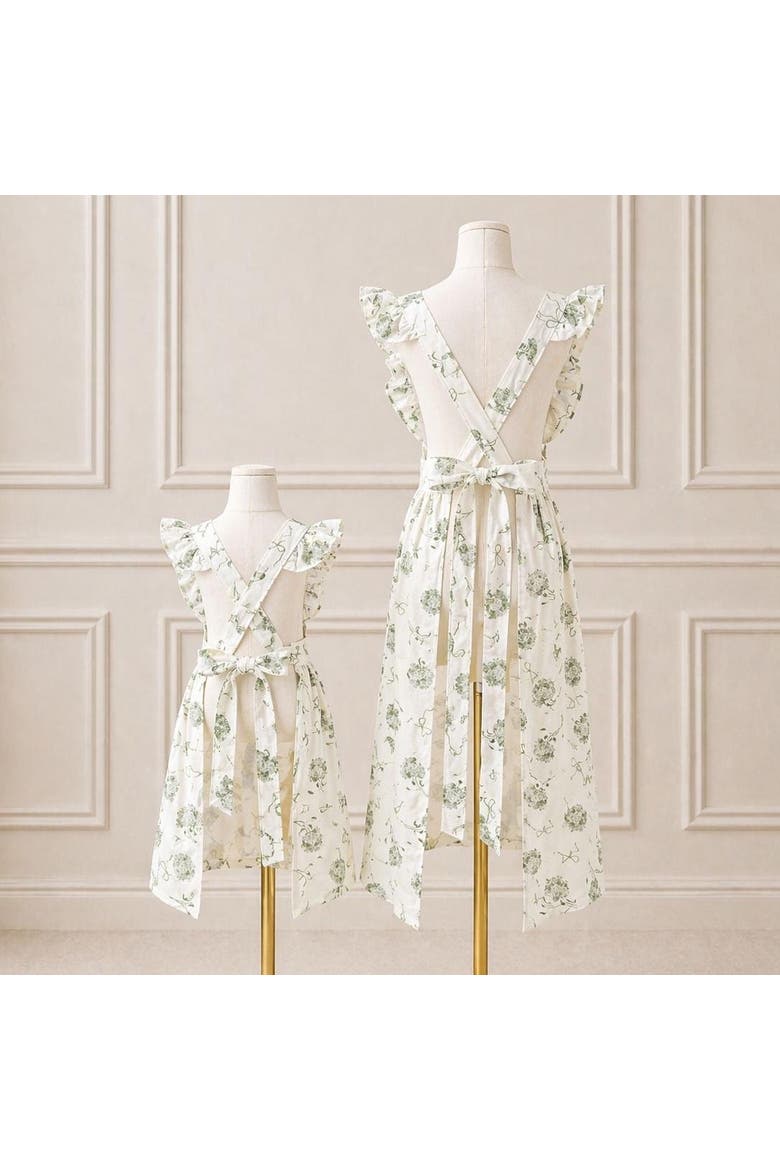 Tuileries Garden Little Hostess Apron, Alternate, color, S (2-5)