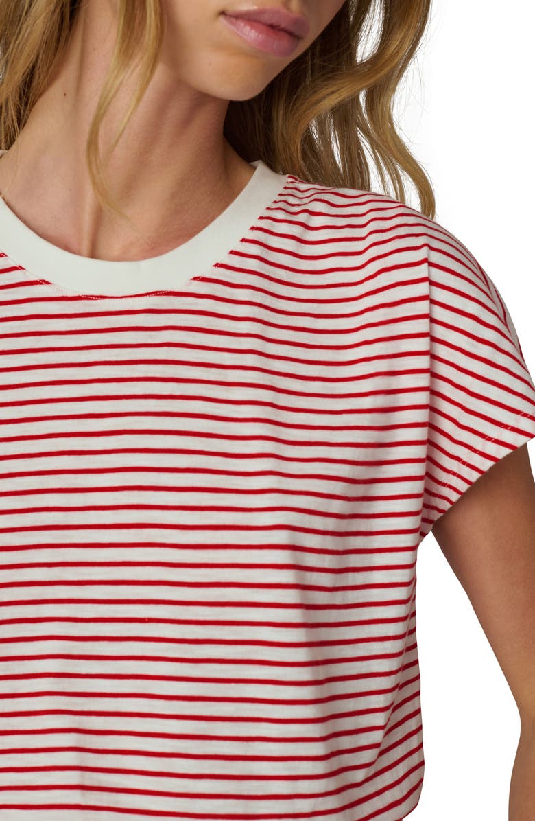 Joe's The Bubble T-Shirt, Alternate, color, Cherry Red/ White S