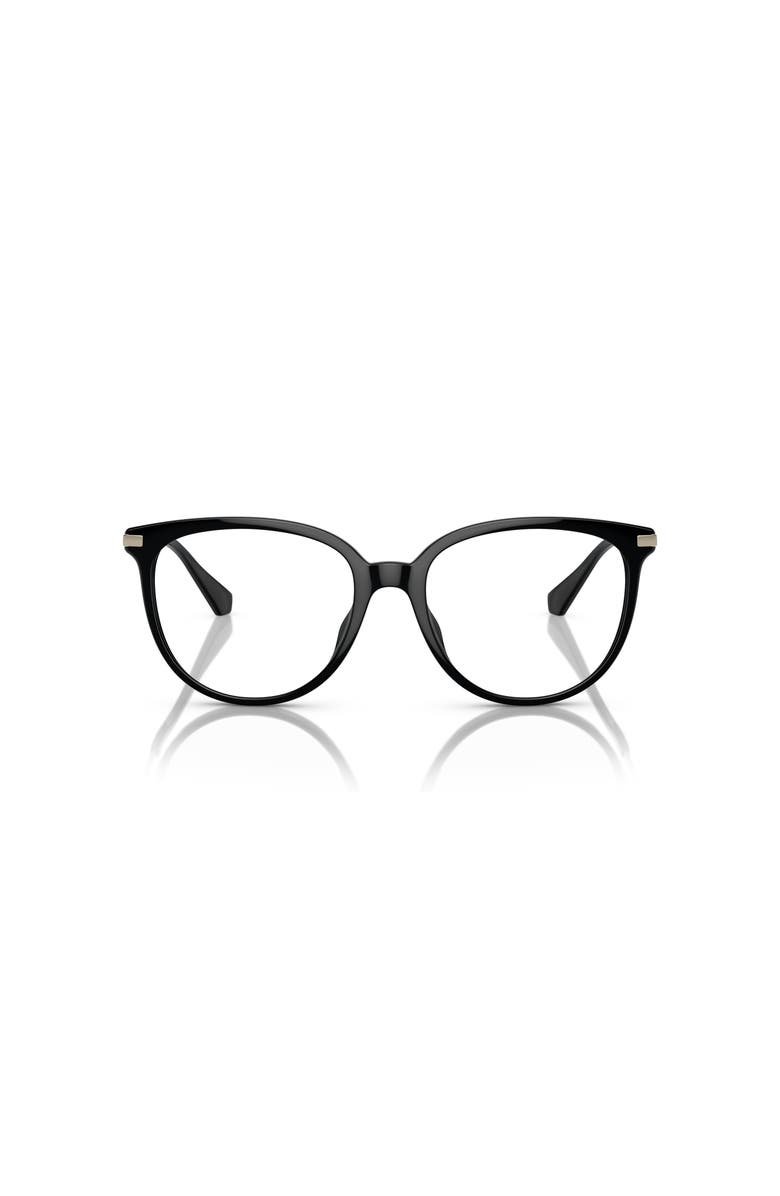 Michael Kors 56mm Round optical glasses, Alternate, color, Black