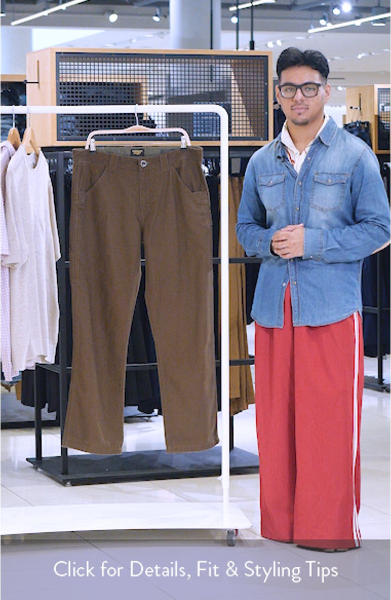 Bison Cotton Canvas Carpenter Pants, sales video thumbnail