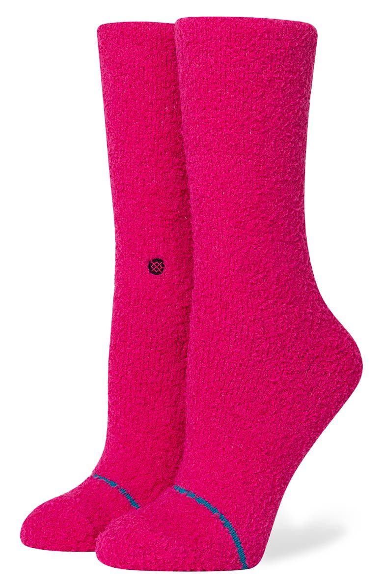 Stance Warm Fuzzies Crew Socks, Main, color, 