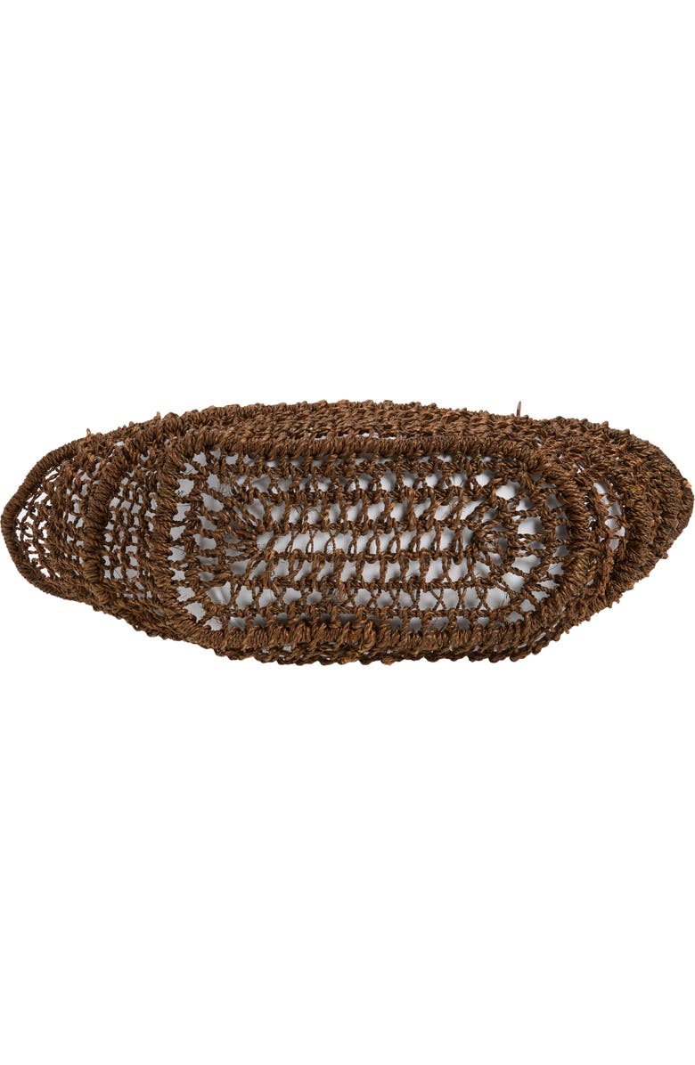 POOLSIDE The Comporta Straw Tote, Alternate, color, Cocoa