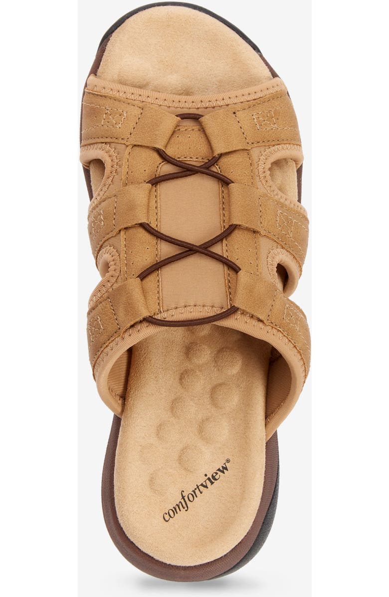 Comfortview Lexy Mule Sandal, Alternate, color, Tan