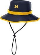 Nike Men's Nike Navy Michigan Wolverines 2025 Sideline Apex Boonie Bucket Hat