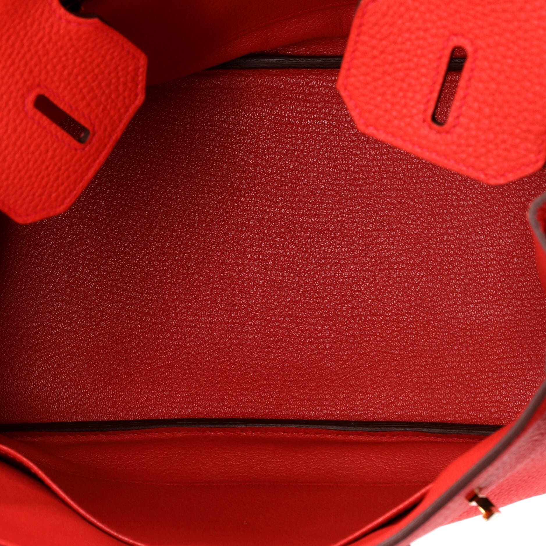 Pre-Owned Hermes Birkin Handbag Red Togo with Gold Hardware 30, Alternate, color, Geranuim