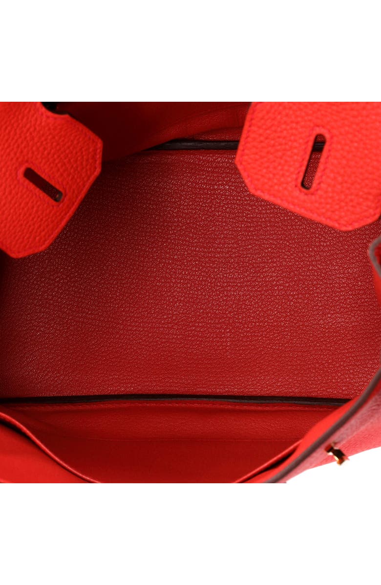 Pre-Owned Hermes Birkin Handbag Red Togo with Gold Hardware 30, Alternate, color, Geranuim