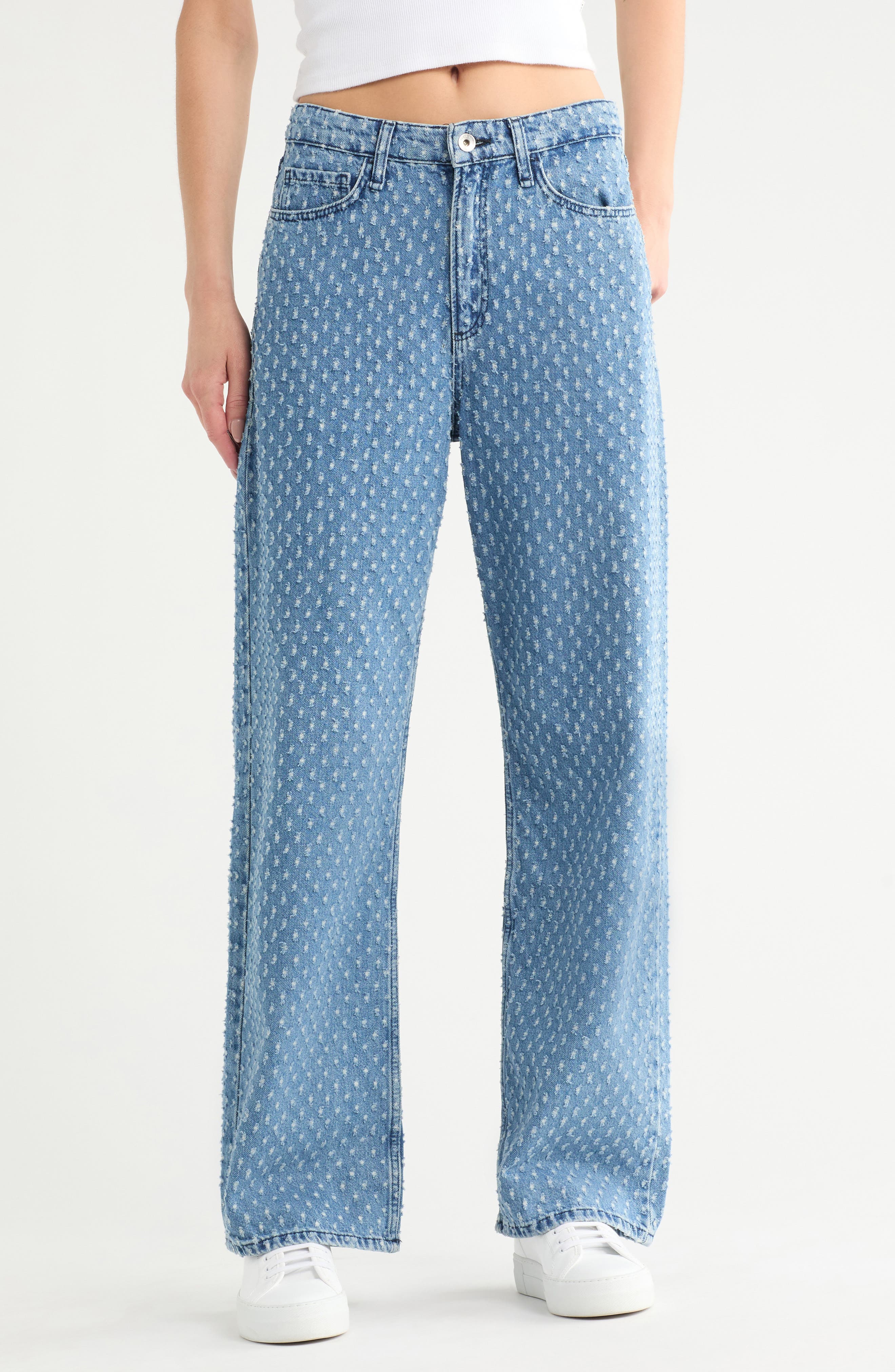 rag & bone Lori High Waist Straight Leg Jeans