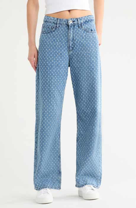 rag & bone Lori High Waist Straight Leg Jeans