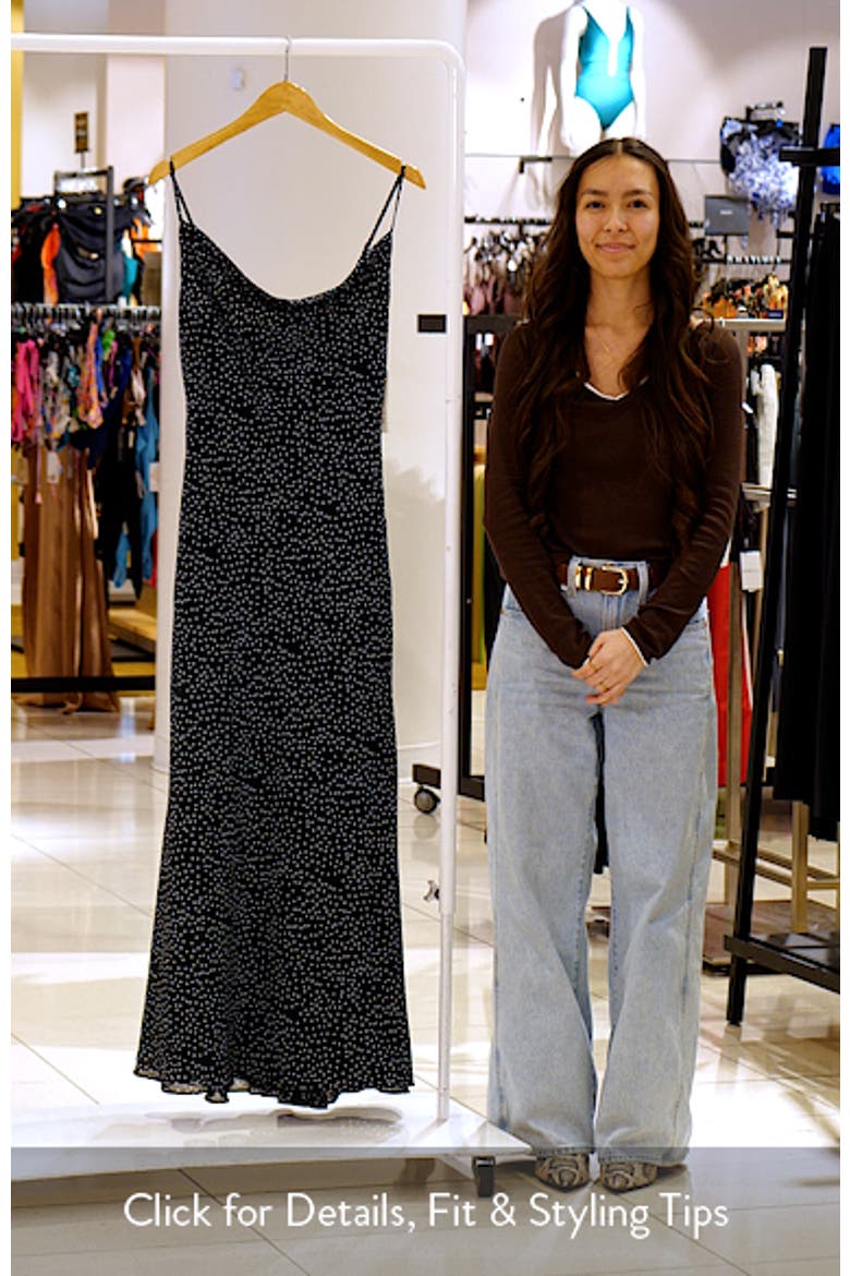 Monroe Cowl Neck Maxi Dress video