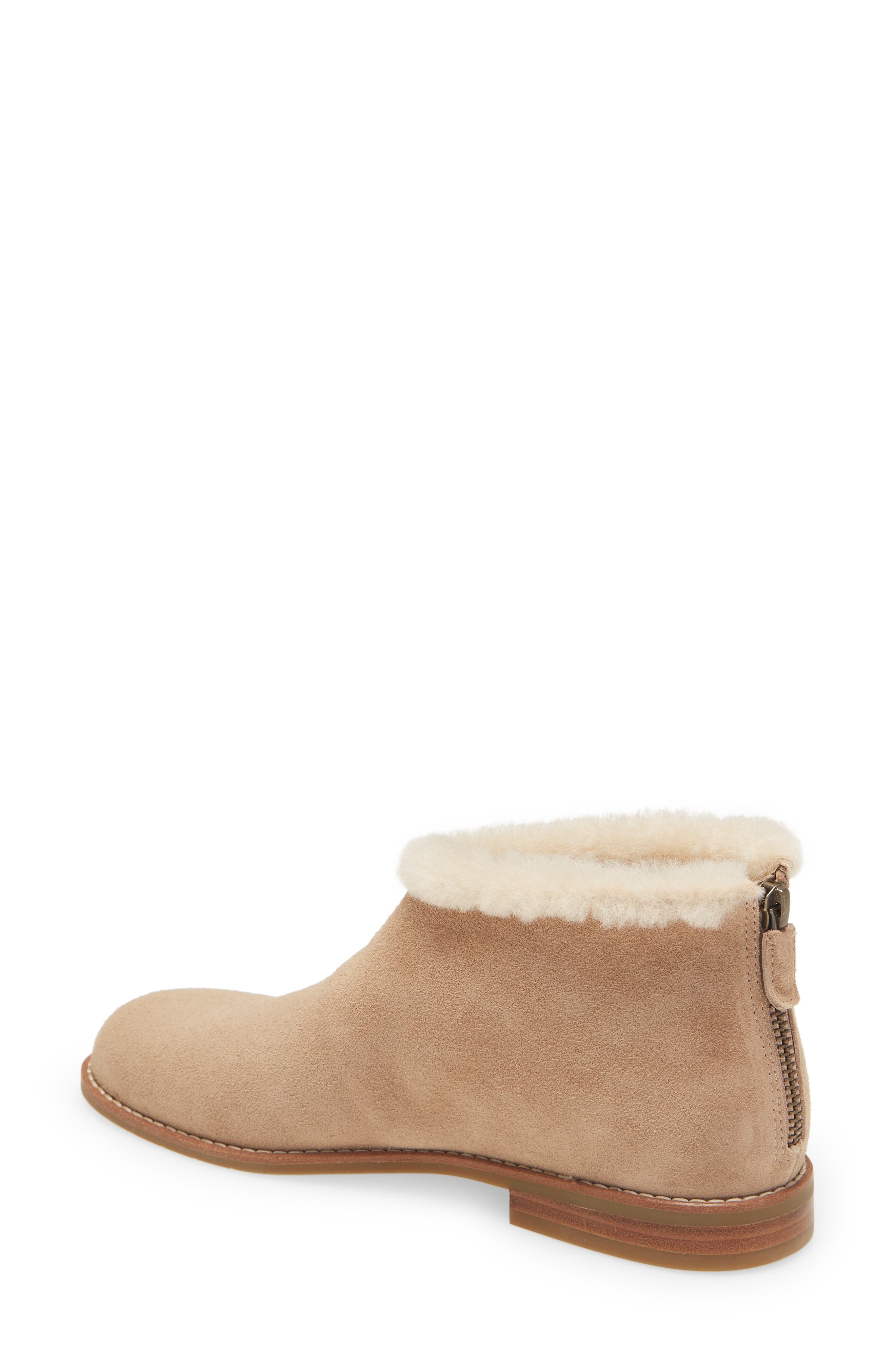 Drift Genuine Shearling Lined Boot, Alternate, color, BISCUIT