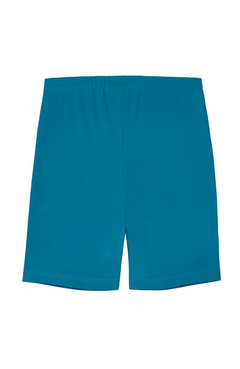 City Threads USA-Made Women's UPF 50+ Swim Bike Short, Alternate, color, Teal
