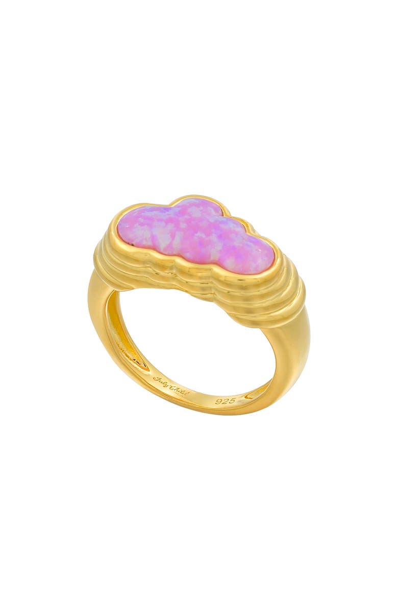 July Child Cotton Candy Cloud Signet Ring, Main, color, 