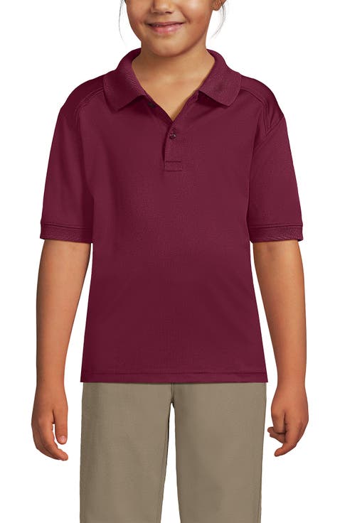 School Uniform Kids Short Sleeve Rapid Dry Polo Shirt
