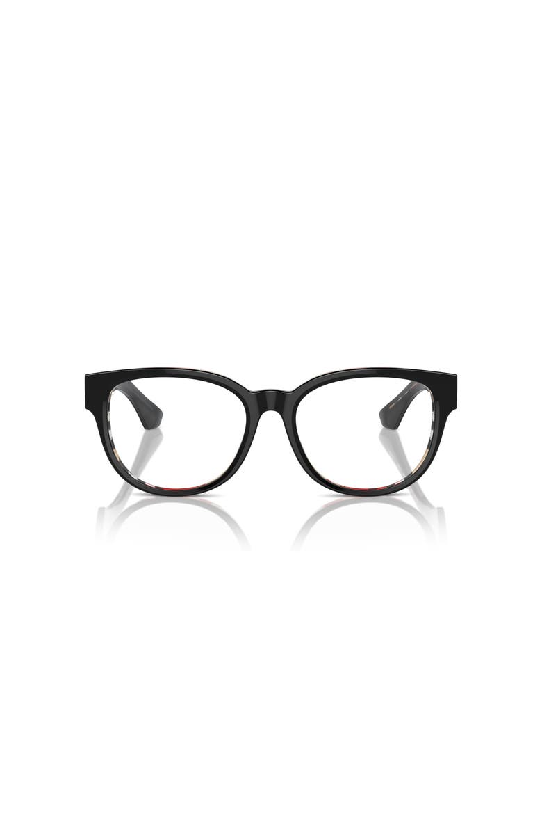 Burberry 53mm Phantos optical glasses, Alternate, color, Black