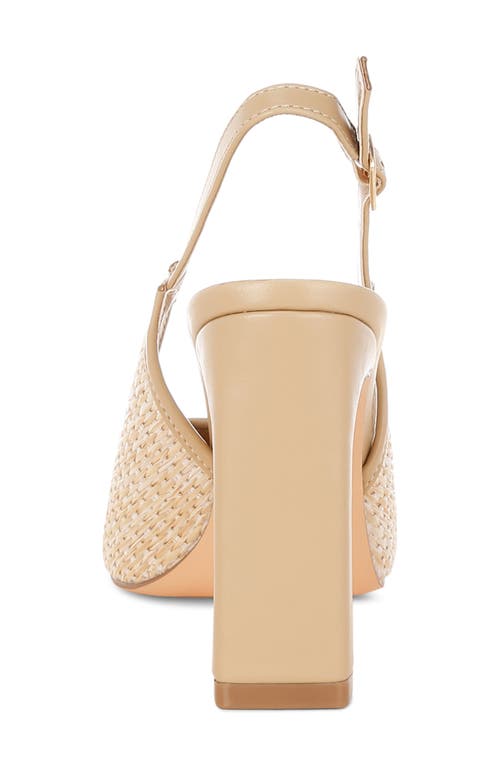 London Rag Alzbeta Slingback Pump In Sand