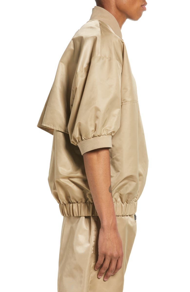 Fear of God Essentials Half Zip Pullover, Alternate, color,