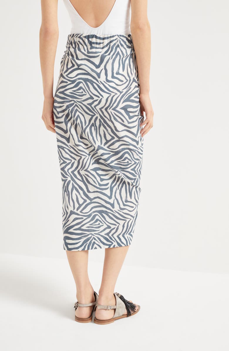 Brunello Cucinelli Sarong skirt, Alternate, color,