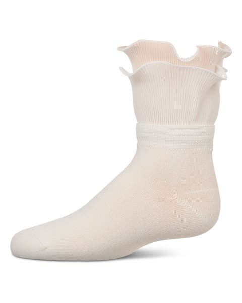 Dual Layer Ruffle Anklet Socks (Toddler, Little Kid & Big Kid)