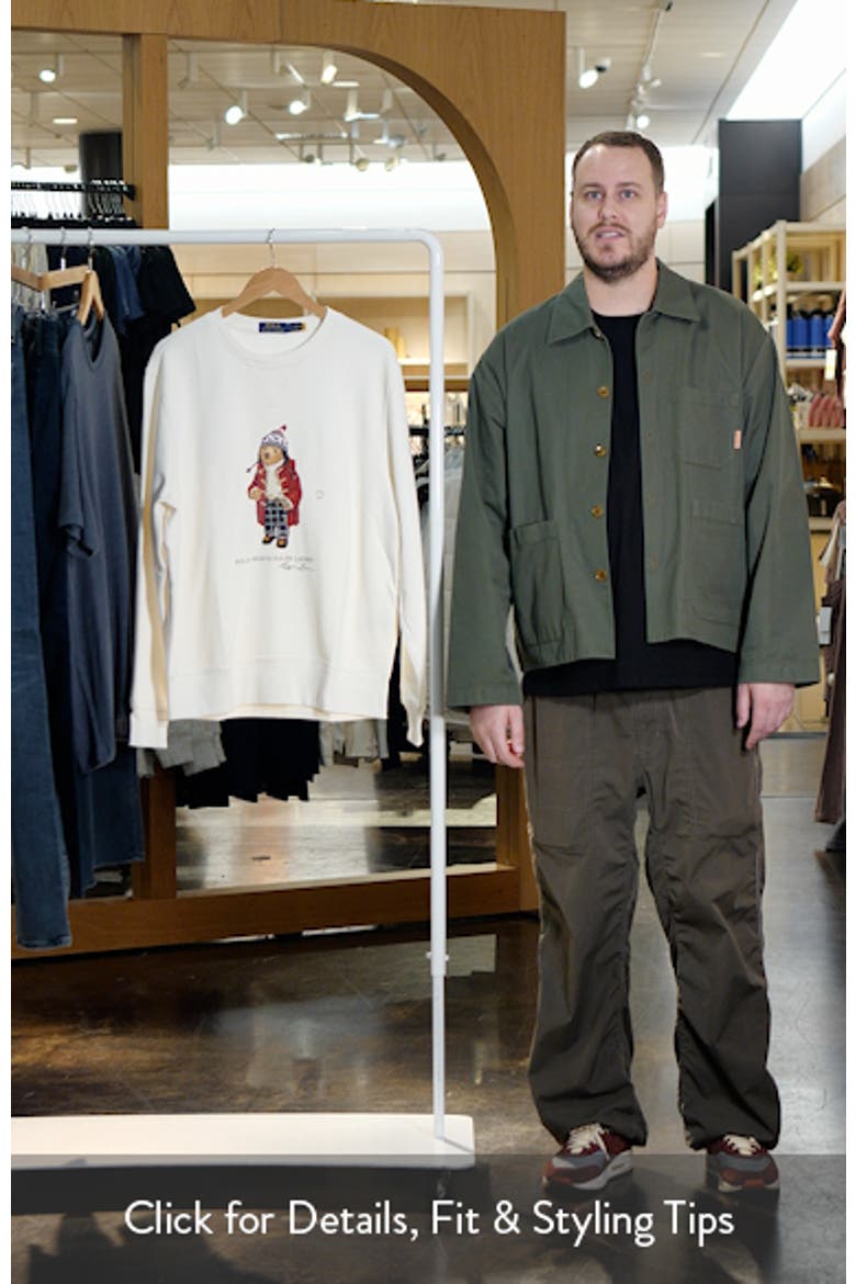 Polo Bear Fleece Sweatshirt video
