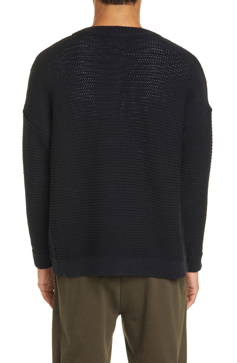 Eileen Fisher Organic Cotton Blend V-Neck Sweater, Alternate, color,