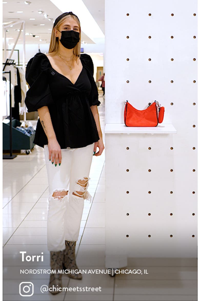 Nylon Crossbody Bag with Accessory Pouch (Nordstrom Exclusive) video