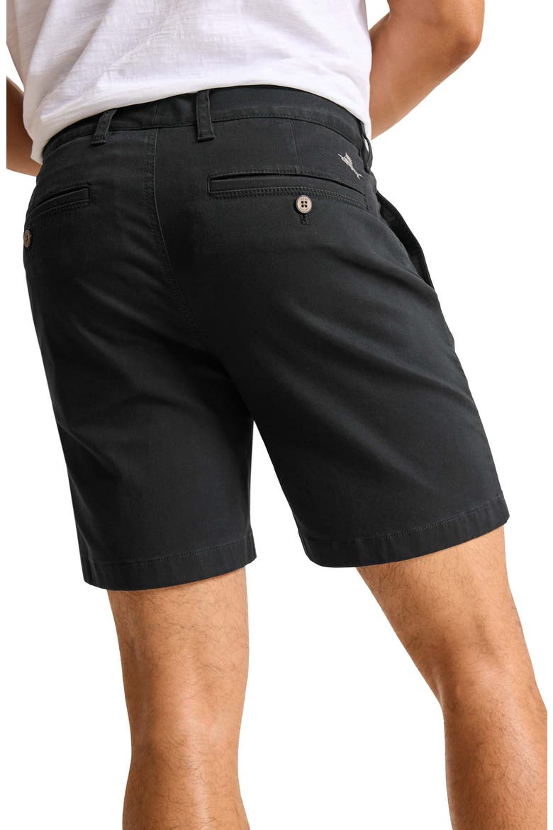 Boracay Flat Front Shorts, Alternate, color, BLACK